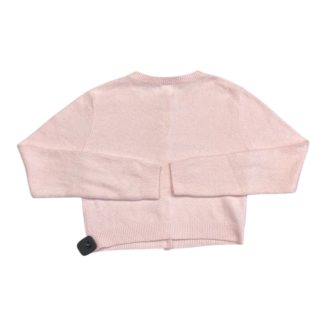 Sweater Cardigan By Abound In Pink, Size:S