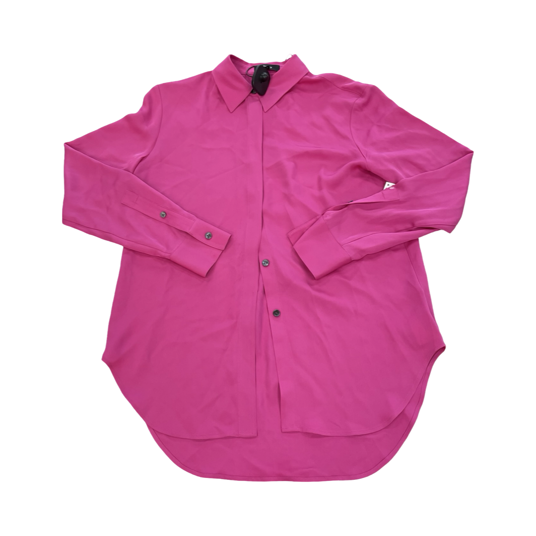 Top Ls By Theory In Pink, Size:S