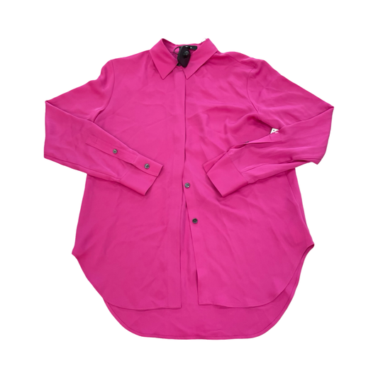 Top Ls By Theory In Pink, Size:S