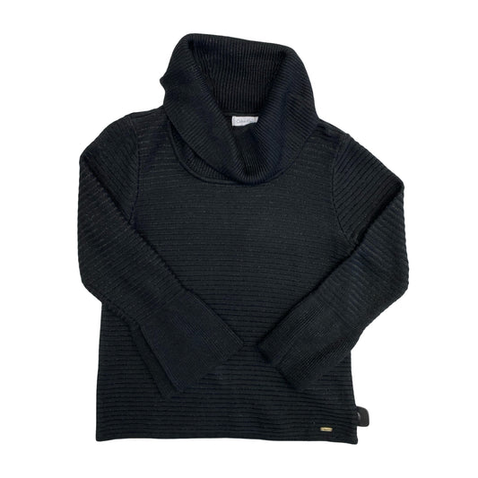 Sweater By Calvin Klein In Black, Size:M