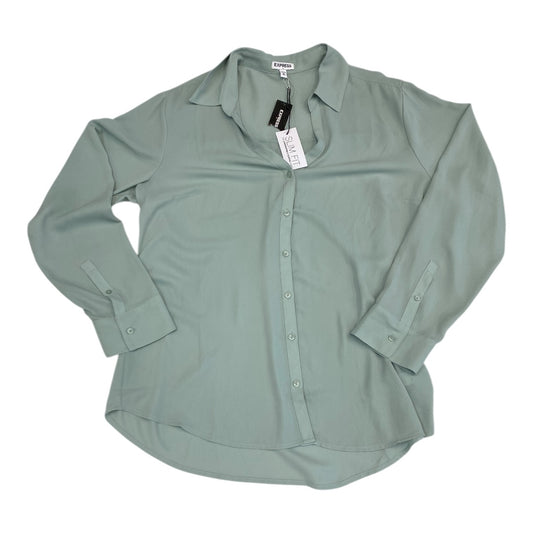 Top Ls By Express In Green, Size:Xl
