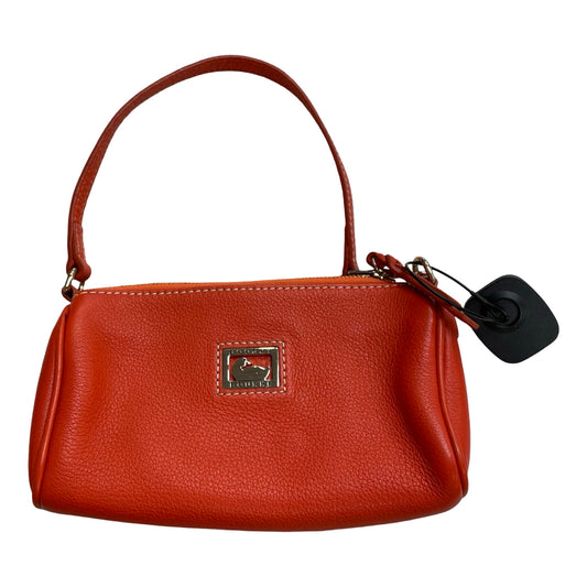 Handbag Designer By Dooney And Bourke In Orange, Size:Small