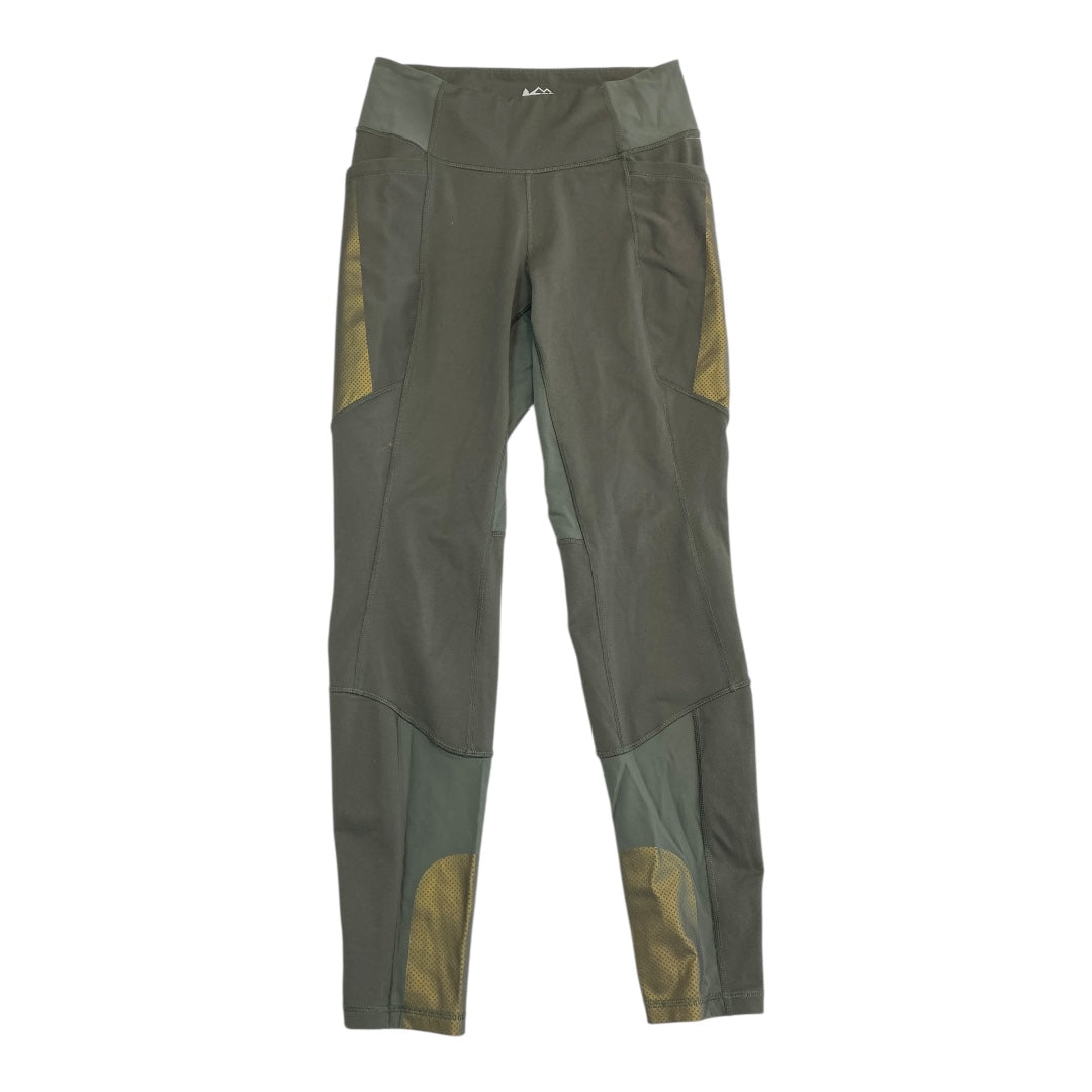 Athletic Leggings By Rei In Green, Size:M