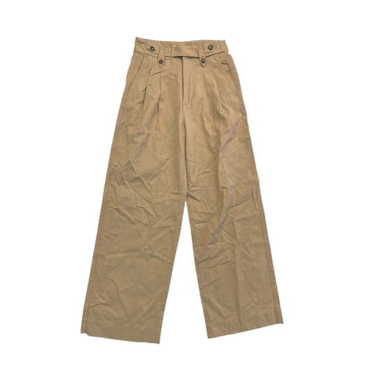 Pants Wide Leg By Madewell In Tan, Size:0