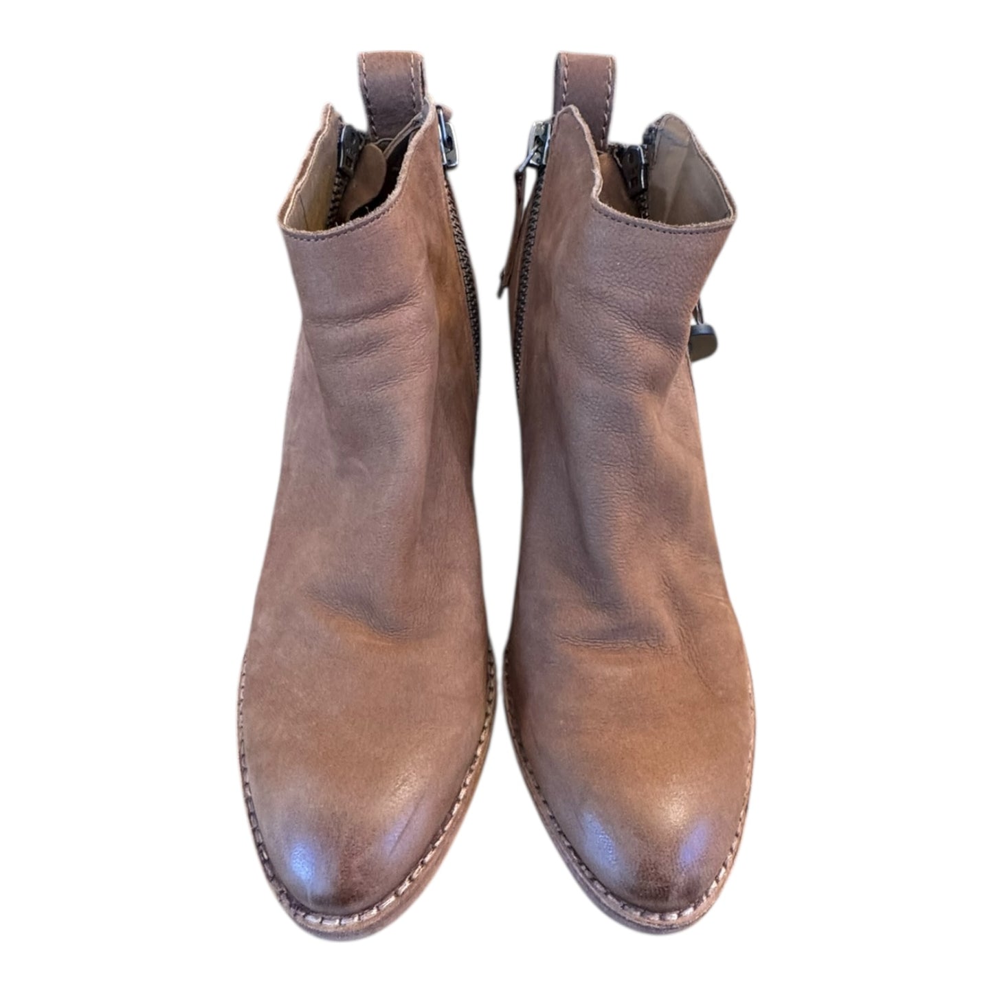 Boots Ankle Heels By Dolce Vita In Brown, Size:8