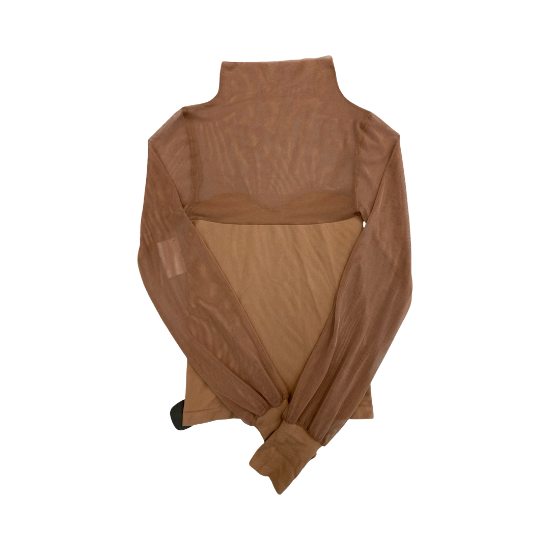 Top Ls By Free People In Tan, Size:Xs
