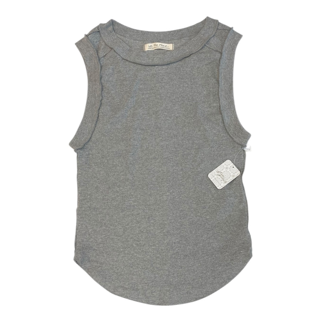 Top Sleeveless By Free People In Grey, Size:L