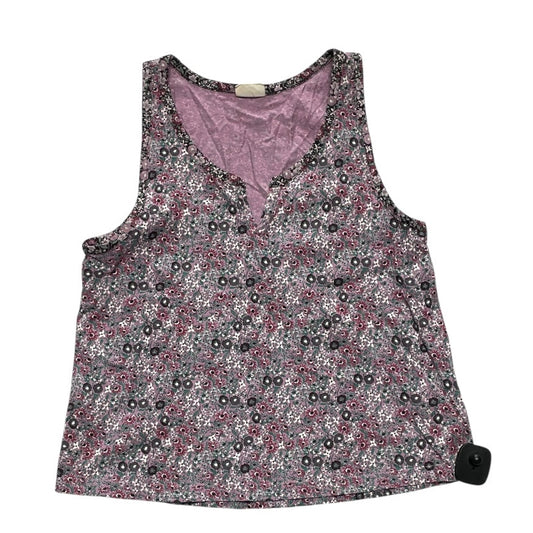 Top Sleeveless By Pact In Purple, Size:M