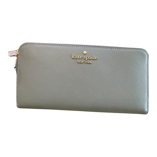 Wallet Designer By Kate Spade In Green, Size:Large