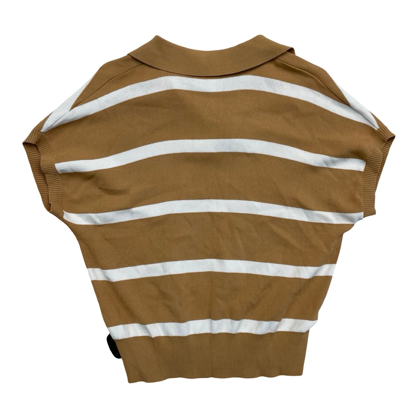 Top Ss By Ee Some In Tan & White, Size:S