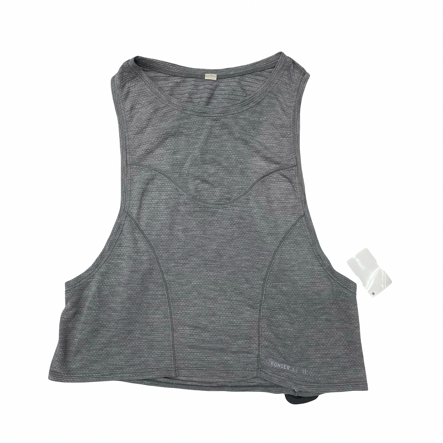 Athletic Tank Top By Lululemon In Grey, Size:4