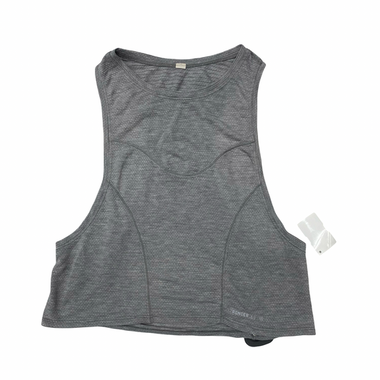Athletic Tank Top By Lululemon In Grey, Size:4