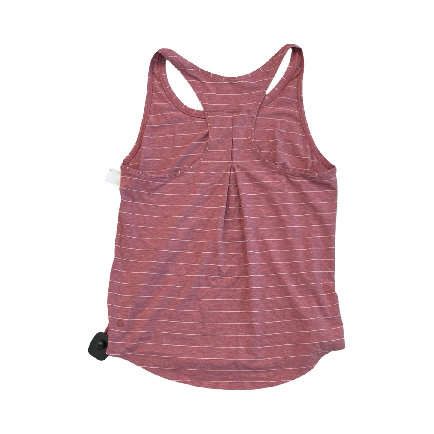 Athletic Tank Top By Lululemon In Mauve, Size:M