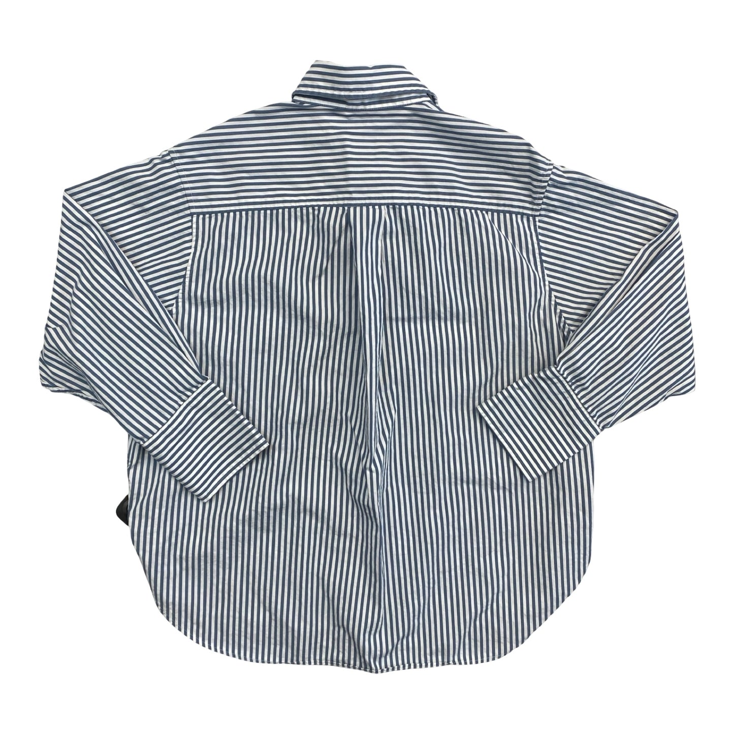 Blouse Ls By Gap In Striped Pattern, Size:Sp