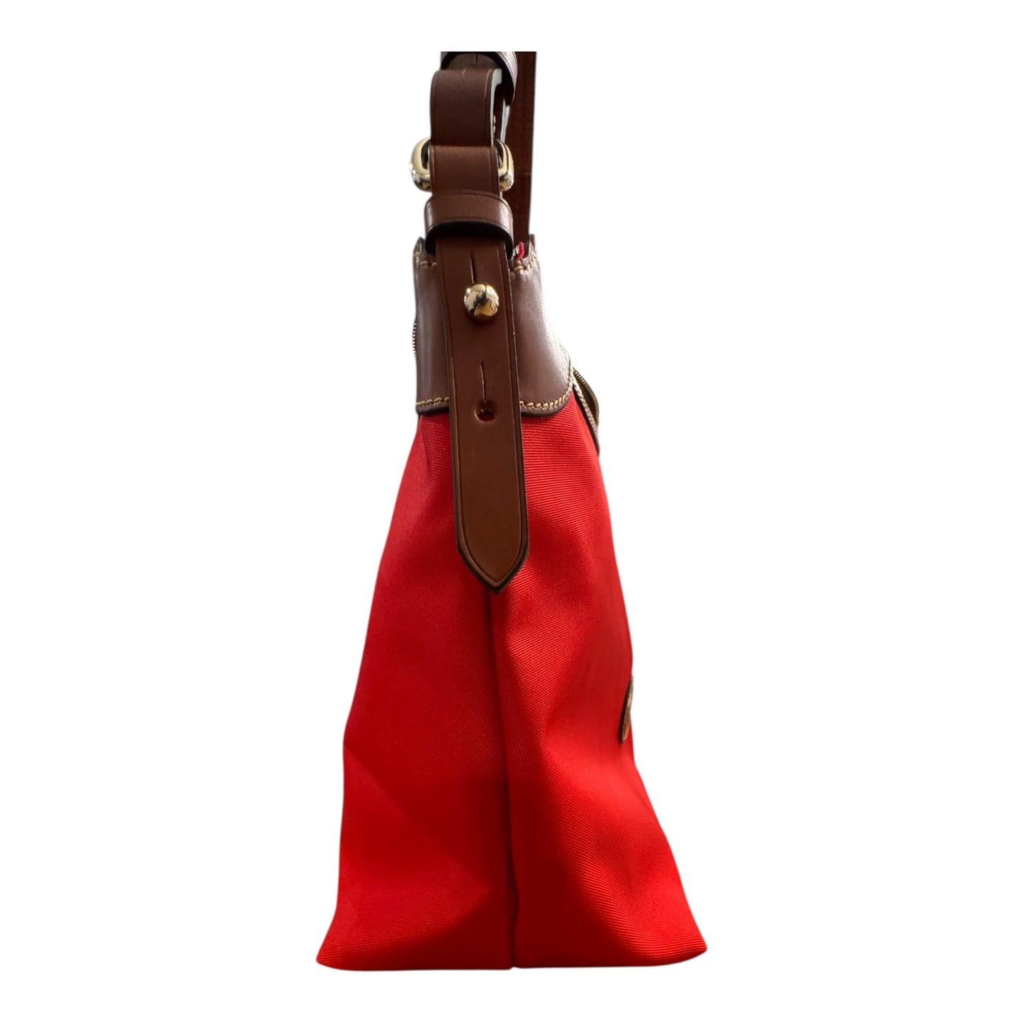 Handbag Designer By Dooney And Bourke In Red, Size:Medium
