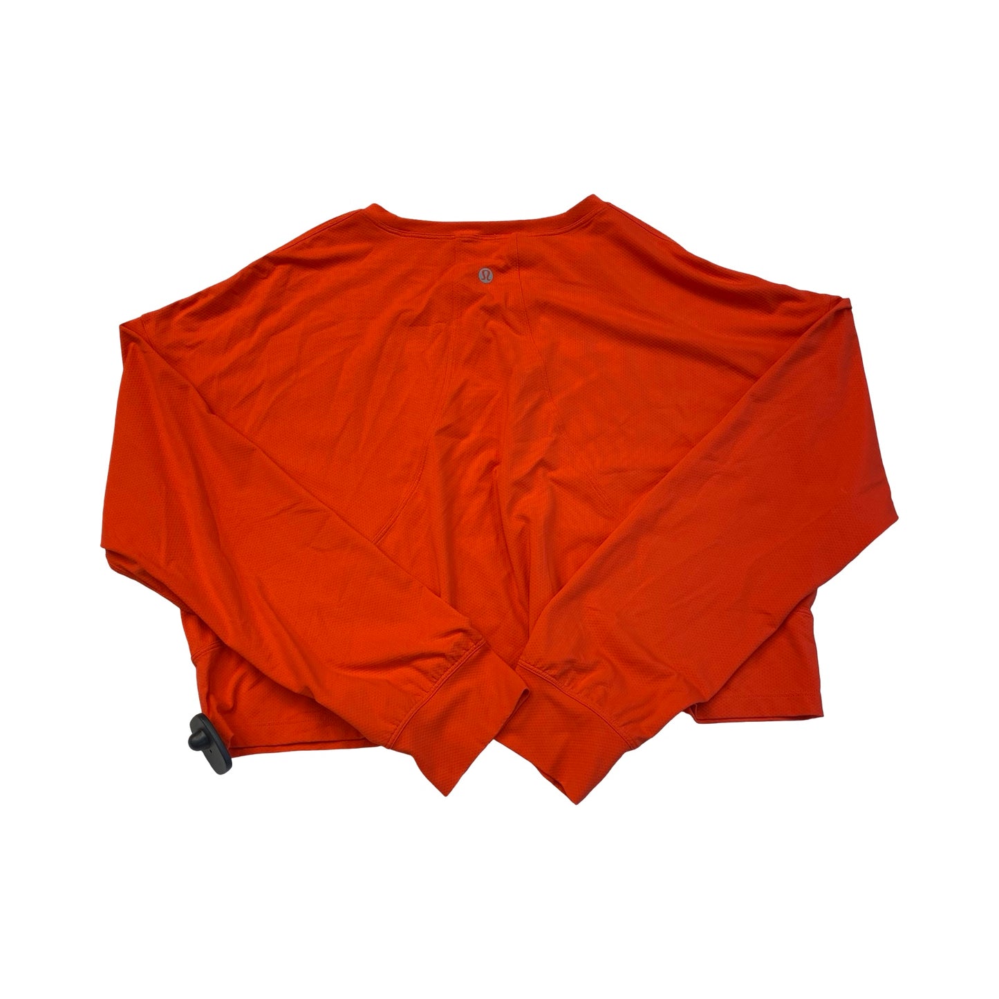 Athletic Top Ls Collar By Lululemon In Orange, Size:S