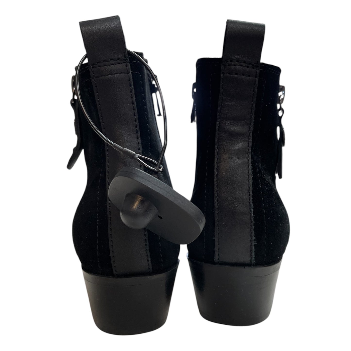 Boots Ankle Heels By Lucky Brand In Black, Size:8