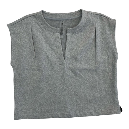 Top Sleeveless By Lou And Grey In Grey, Size:M