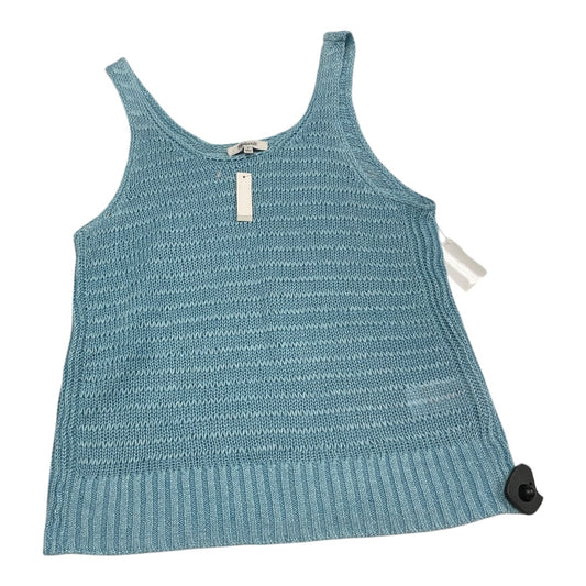 Top Sleeveless By Madewell In Blue, Size:S