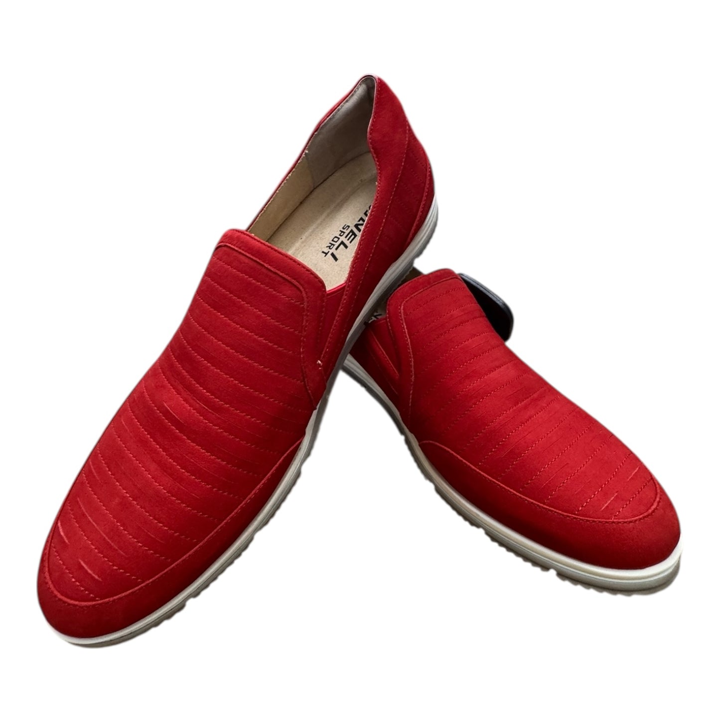 Shoes Athletic By Vaneli In Red, Size:8