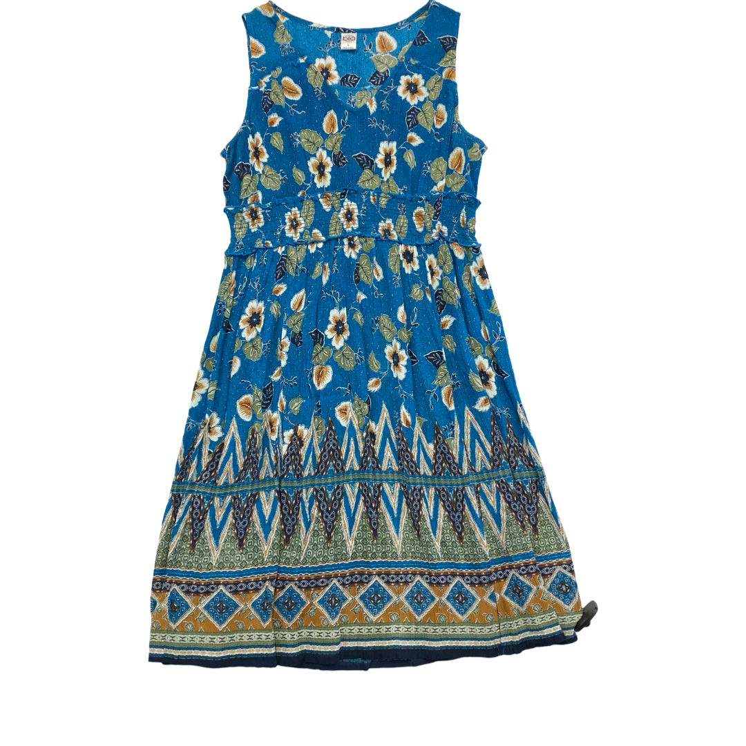 Dress Casual Midi By Bila In Floral Print, Size:L