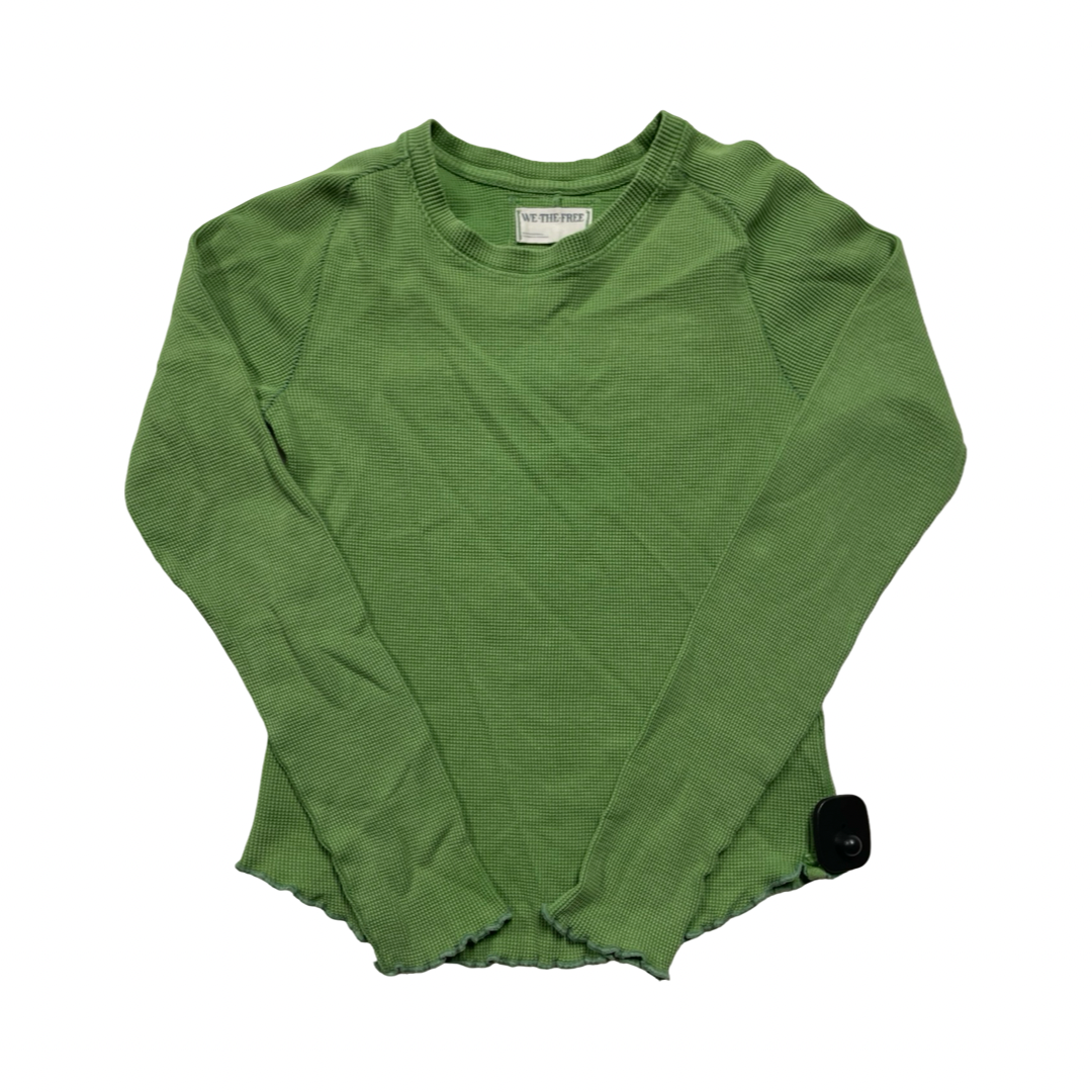 Top Ls By We The Free In Green, Size:M