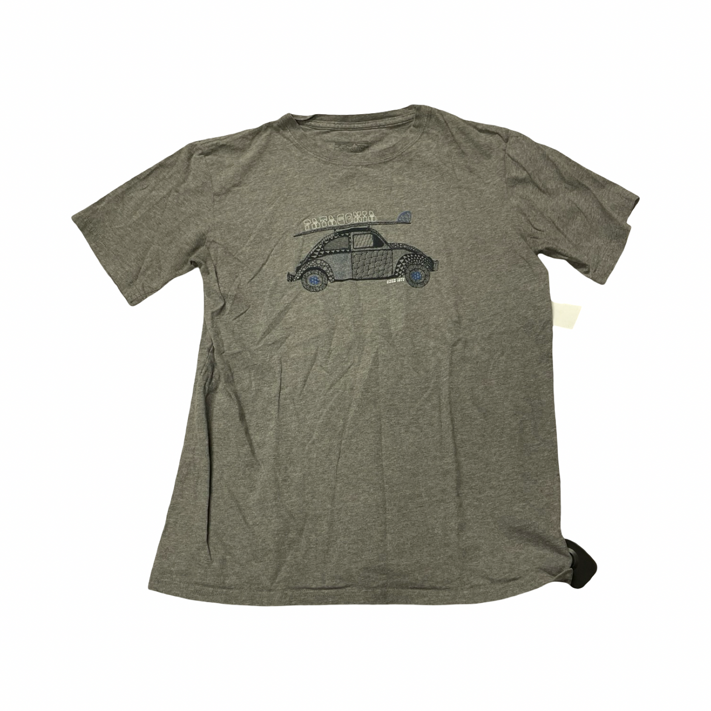 Athletic Top Ss By Patagonia In Grey, Size:Xxl