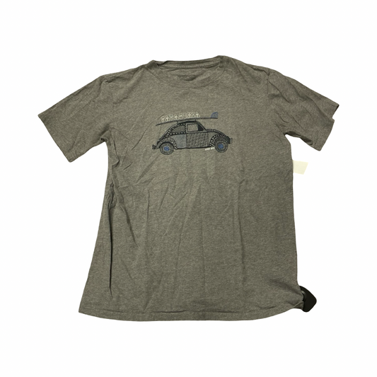 Athletic Top Ss By Patagonia In Grey, Size:Xxl