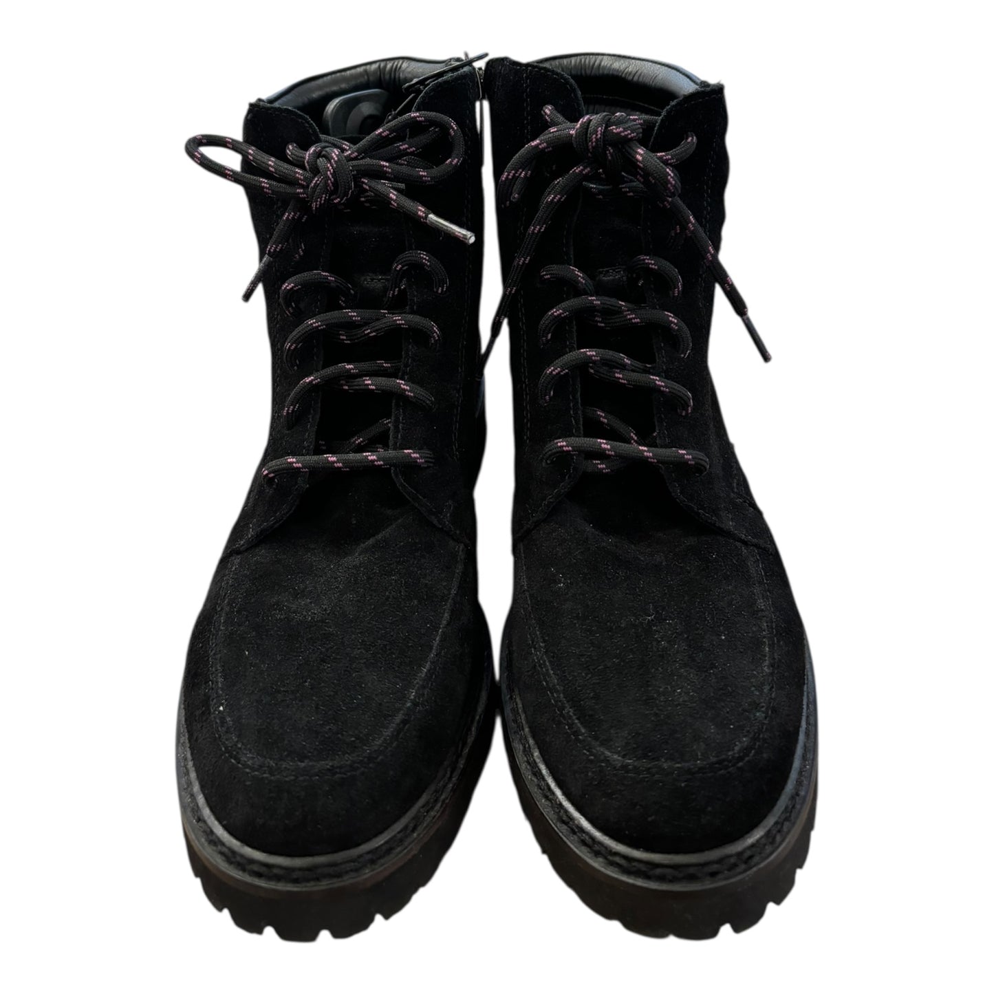 Boots Ankle Flats By Aquatalia In Black, Size:9.5