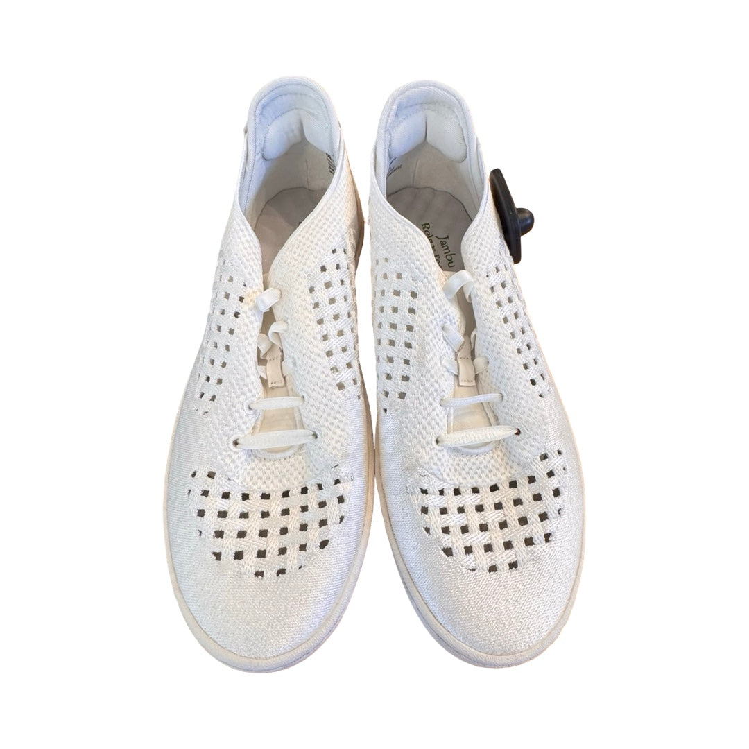 Shoes Athletic By Jambu In White, Size:8