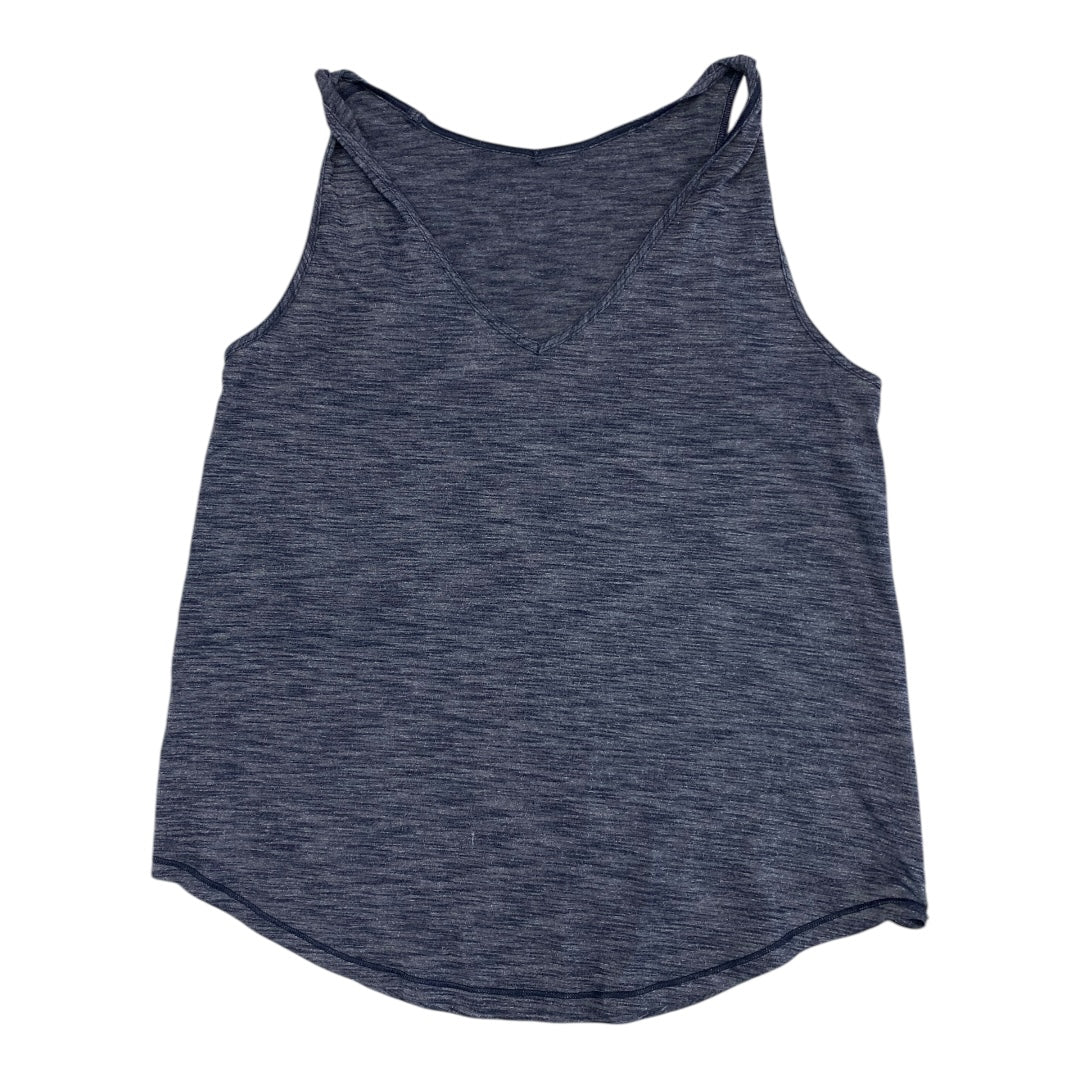 Athletic Tank Top By Lululemon In Blue, Size:4