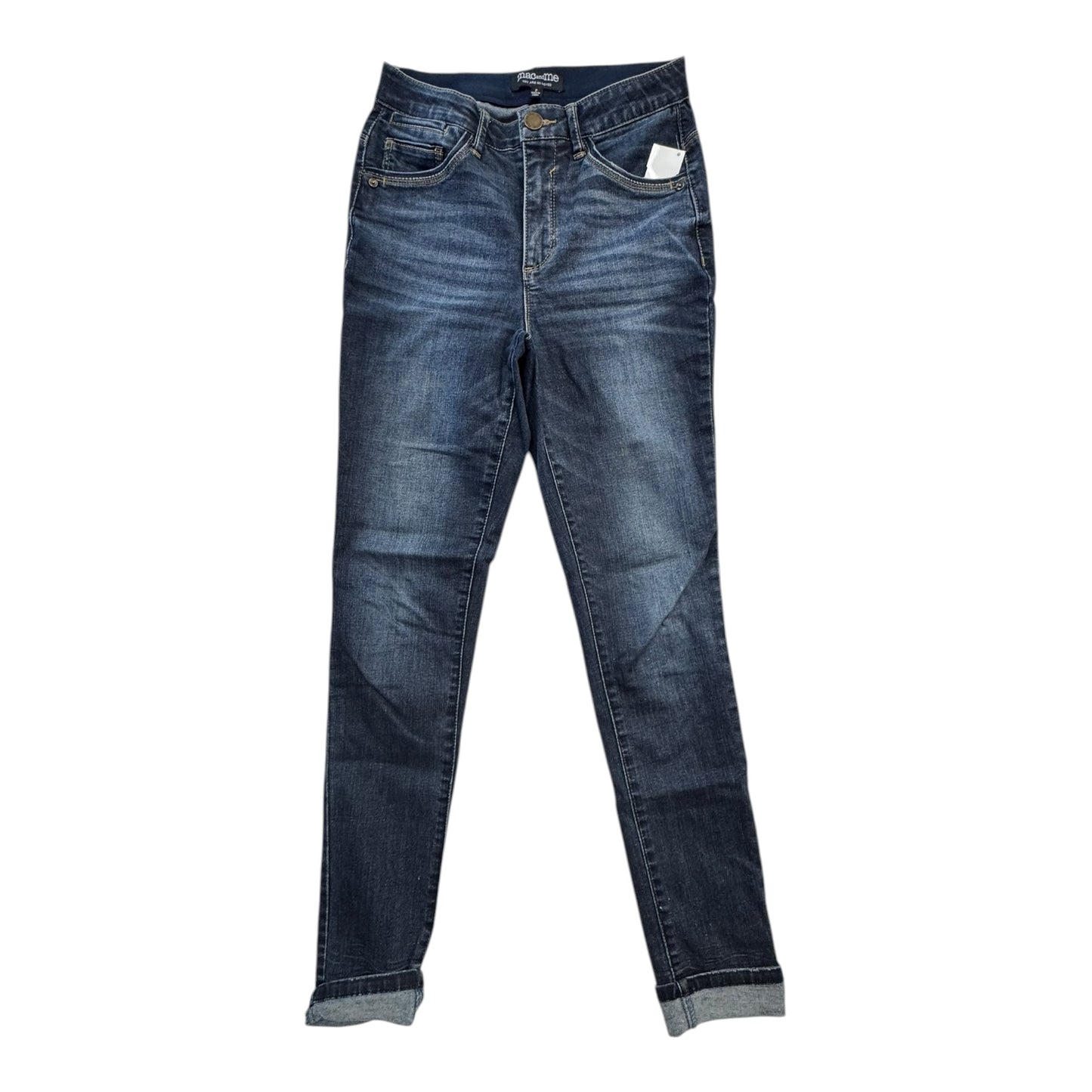 Jeans Skinny By MAC AND ME In Blue Denim, Size:2
