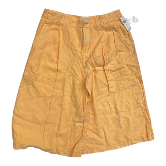 Pants Cropped By Pilcro In Orange, Size:6