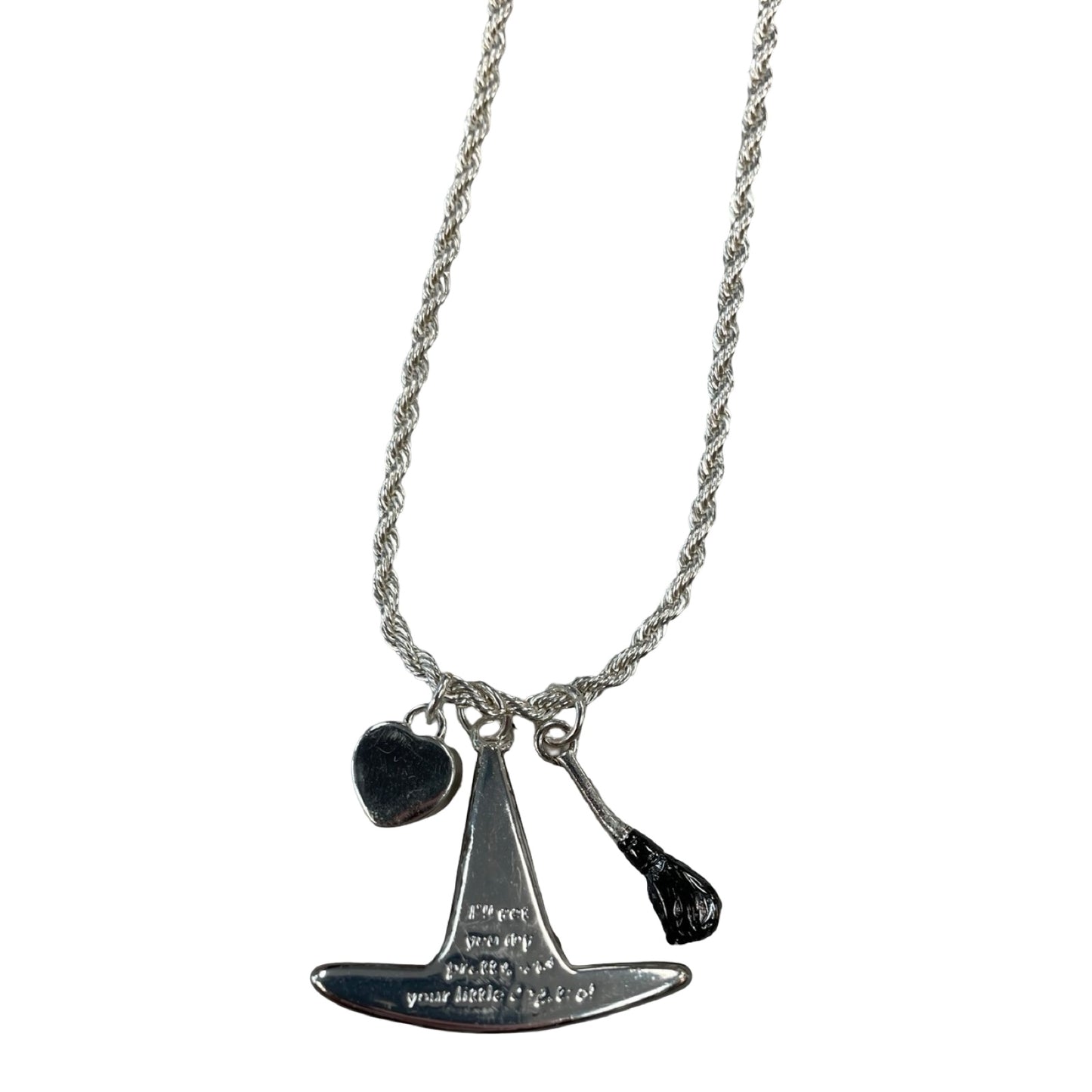 Necklace Other By Alex And Ani In Green & Silver, Size:03 Piece Set