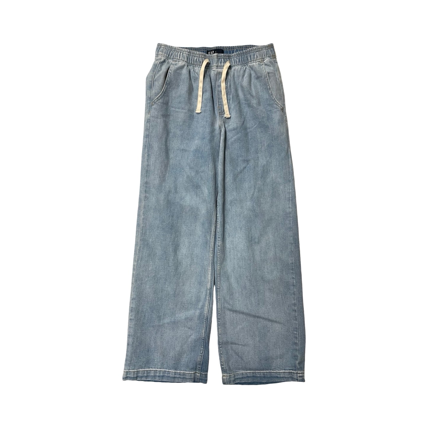 Jeans Wide Leg By Gap In Blue Denim, Size:S
