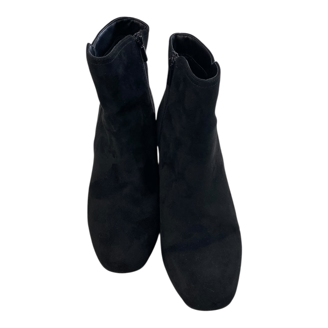 Boots Ankle Heels By Impo In Black, Size:7.5