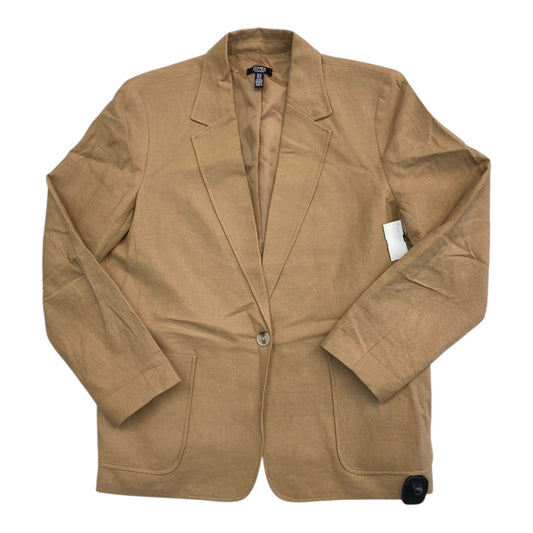 Blazer By Jones New York In Tan, Size:Xl
