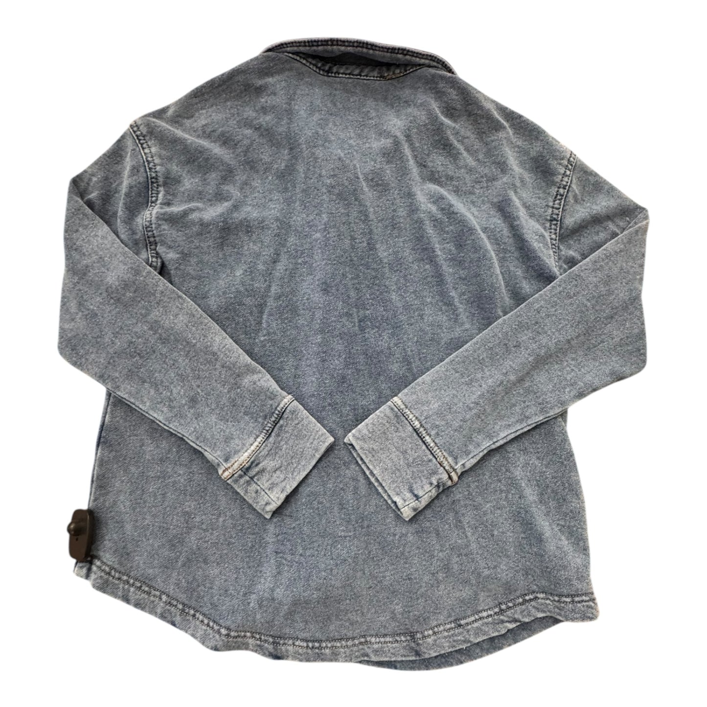 Jacket Shirt By Jane And Delancey In Blue, Size:L