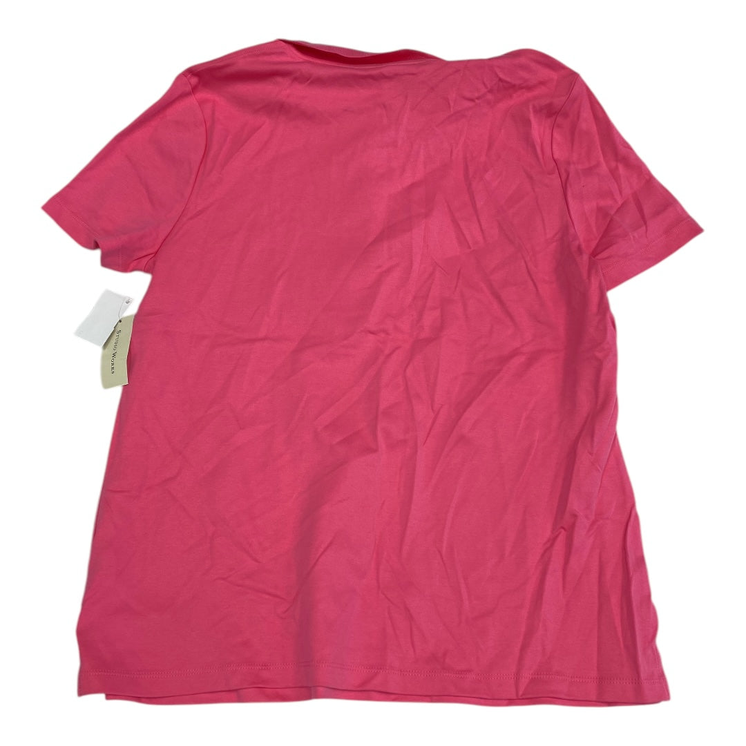 Top Ss By Studio Works In Pink, Size:L