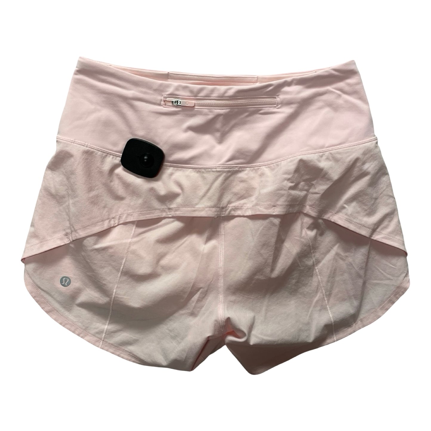 Athletic Shorts By Lululemon In Pink, Size:4