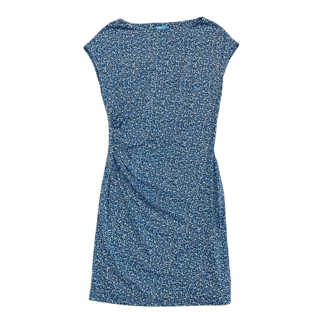 Dress Casual Short By J Mclaughlin In Blue & White, Size:L