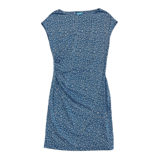 Dress Casual Short By J Mclaughlin In Blue & White, Size:L