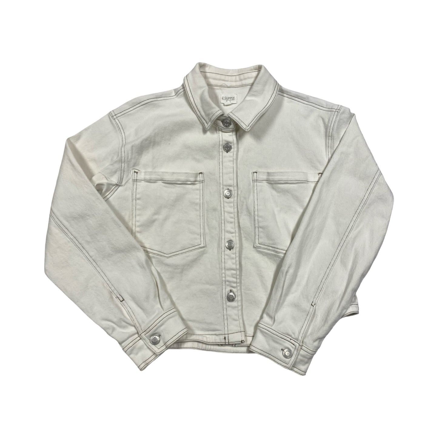 Blazer By Z Supply In Cream, Size:L