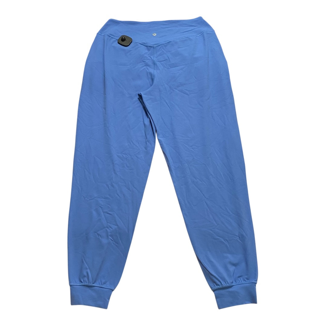 Athletic Pants By Lululemon In Blue, Size:8