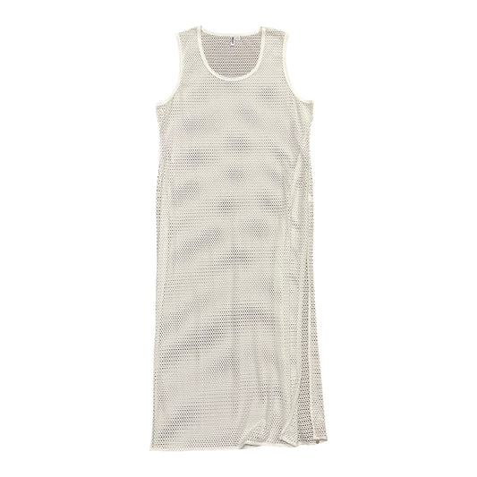 Swimwear Cover-Up By Dkny In White, Size:Xl