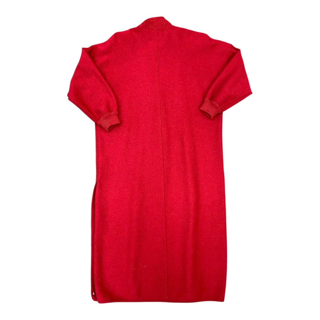 Coat Wool By Geiger In Red, Size:2