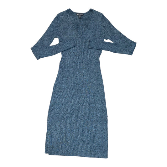 Dress Sweater By Athleta In Black & Blue, Size:Xs