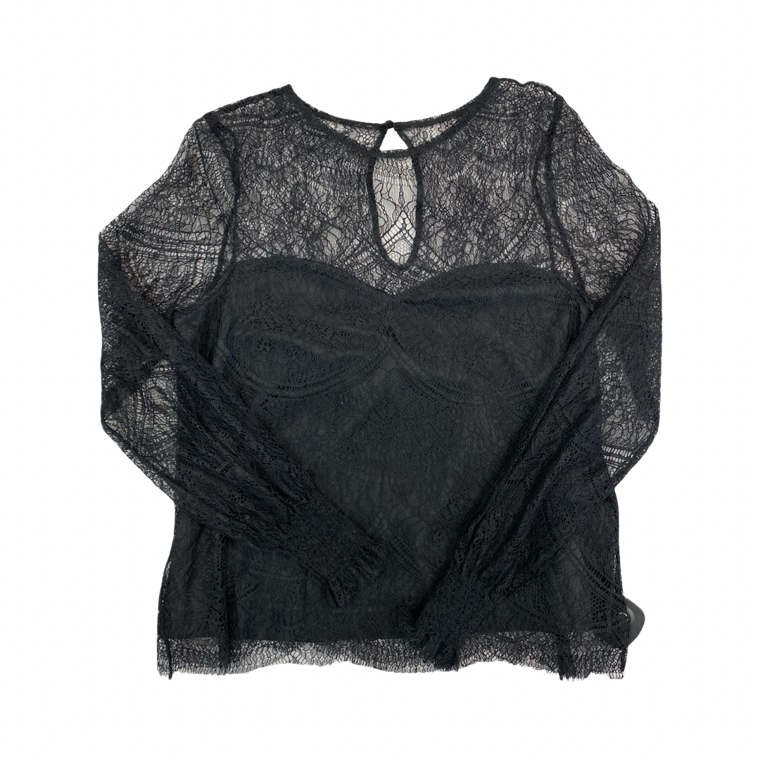 Top Ls By Cupcakes And Cashmere In Black, Size:Xs