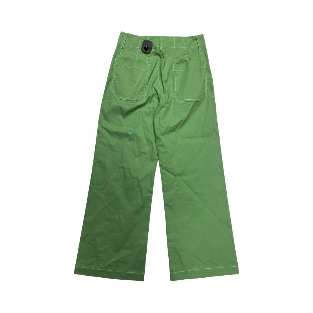 Pants Cropped By Gigio In Green, Size:S