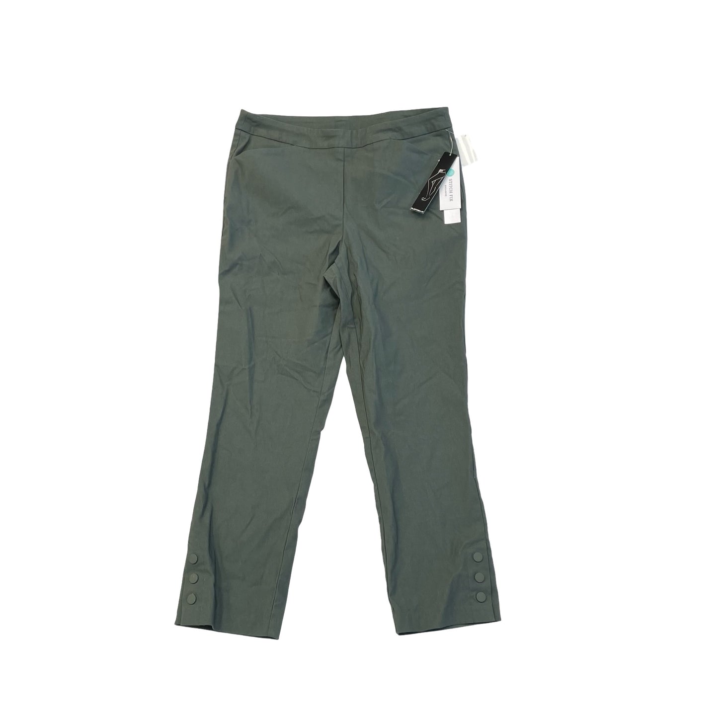 Pants Dress By Tribal In Green, Size:10